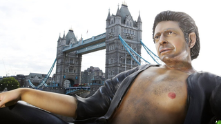Jeff Goldblum ascends to "graven image" status